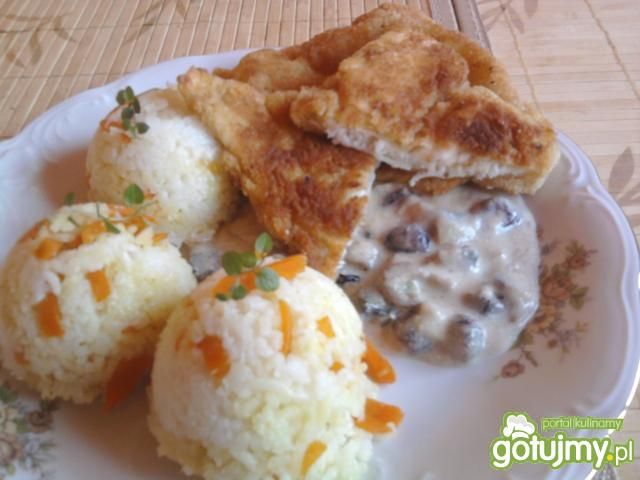 Gładzica w pieczarkach Gładzica w pieczarkach