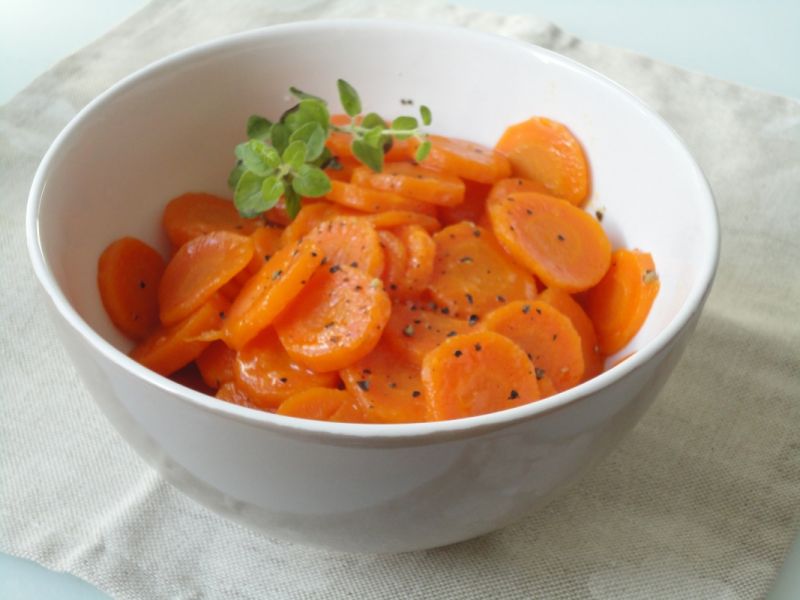 Glazurowana marchewka