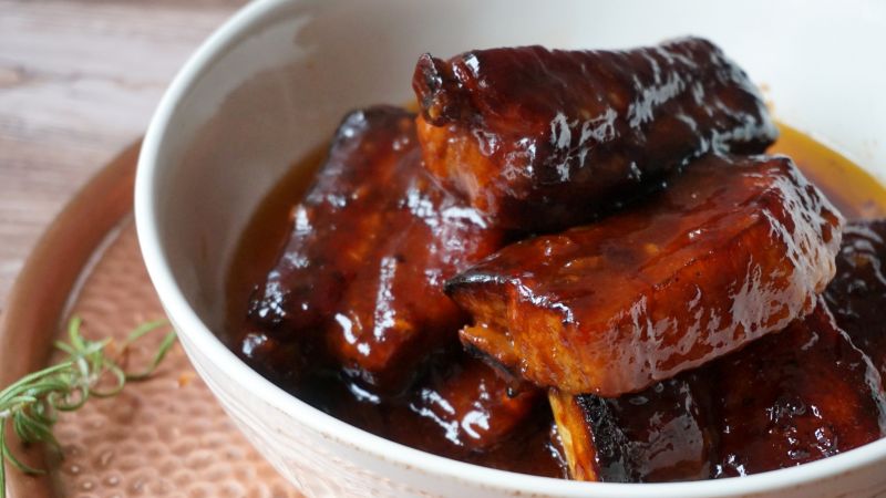 Glazurowane żeberka w marynacie Glazurowane żeberka w marynacie