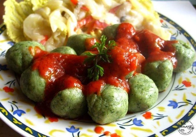 Gniocchi z ziemniaków i szpinaku