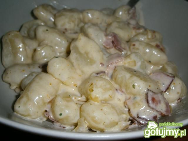 Gnocchi a'la carbonara! 