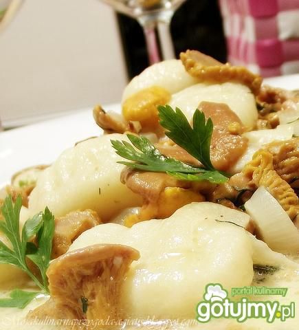 Gnocchi z kurkami Gnocchi z kurkami