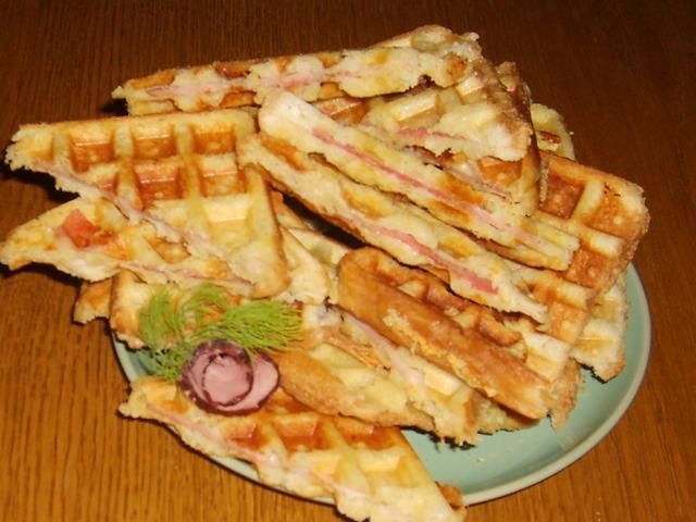 Gofrowe kanapki Gofrowe kanapki