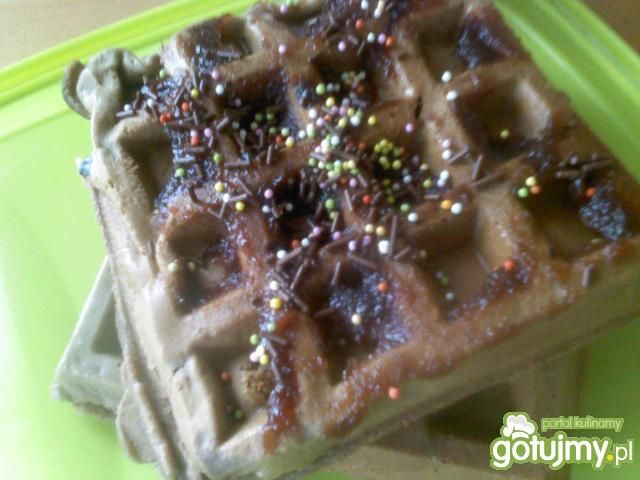 Gofry czekoladowe Gofry czekoladowe