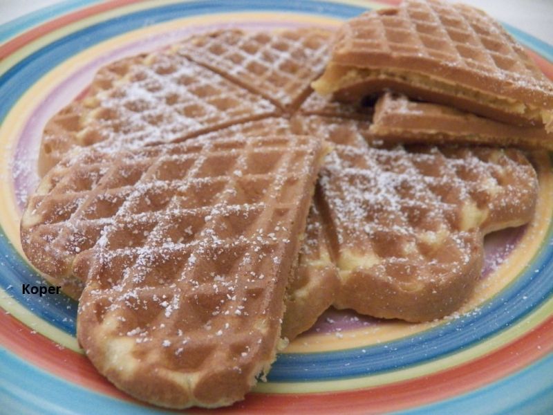 Gofry dyniowe z kardamonem