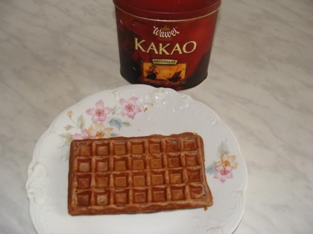 Gofry kakaowe Gofry kakaowe