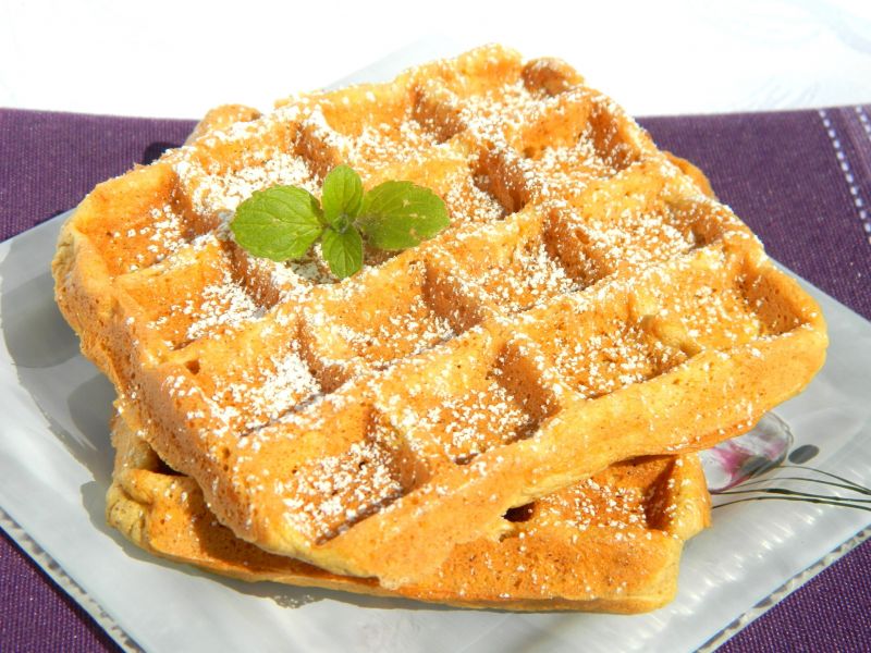 Gofry marchewkowe Gofry marchewkowe