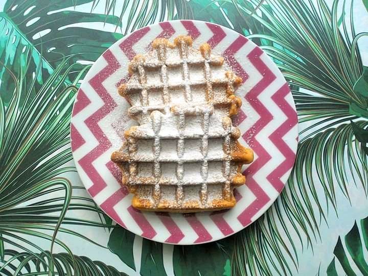 Gofry orkiszowo  kukurydziane