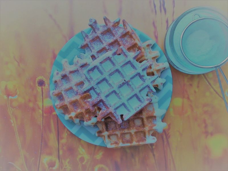 Gofry ryżowe (bez laktozy, bez glutenu)