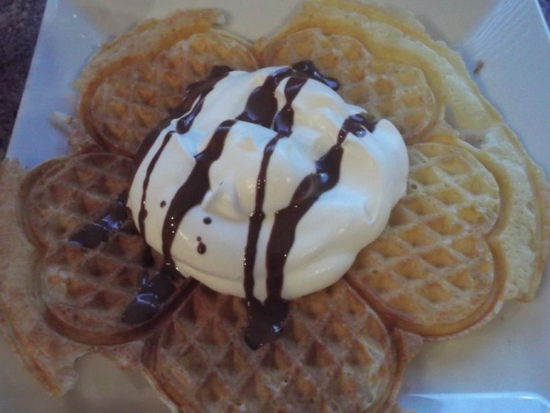 Gofry z amaretto Gofry z amaretto