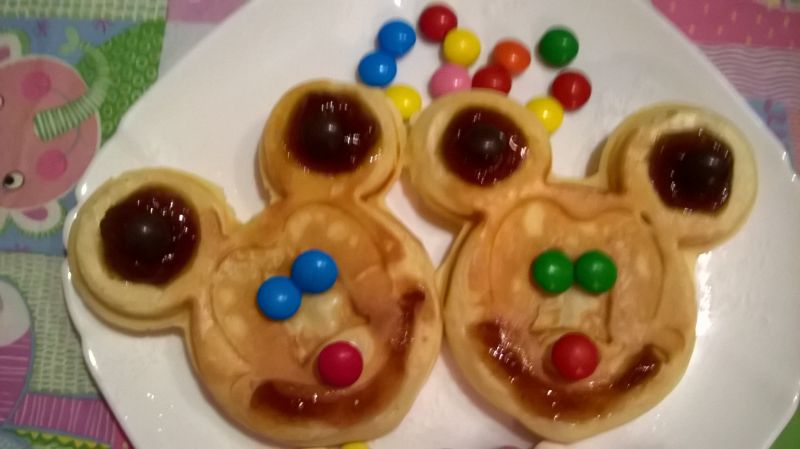 Gofry z dodatkiem wanilii