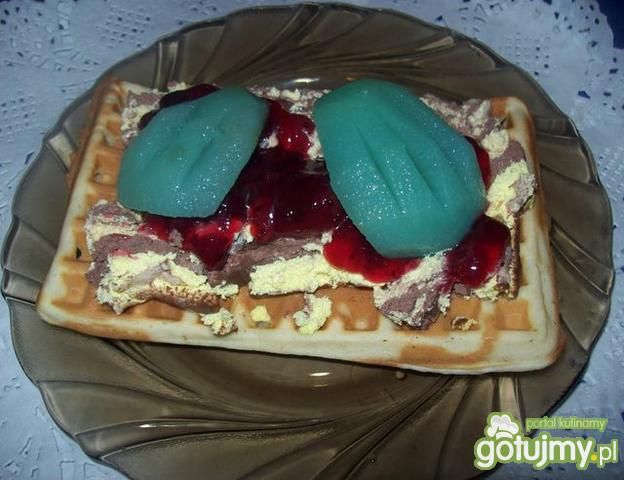 Gofry z Fantazją, żurawiną i gruszką Gofry z Fantazją, żurawiną i gruszką