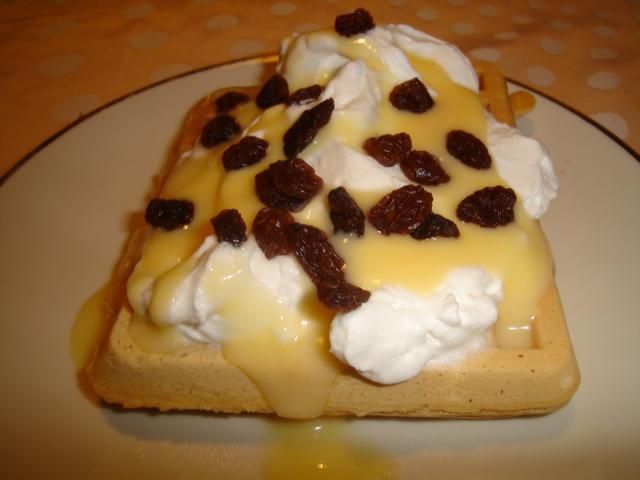 Gofry z piwem. Gofry z piwem.