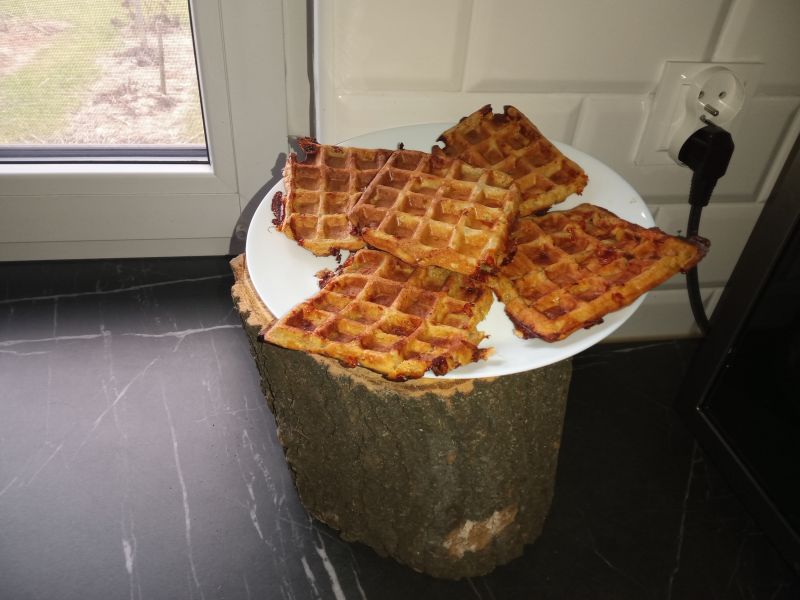 Gofry z serka wiejskiego