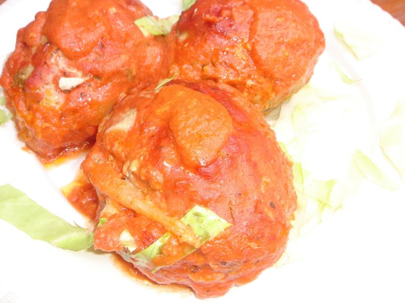 Gołąbki bez zawijania z młodą kapustą Gołąbki bez zawijania z młodą kapustą