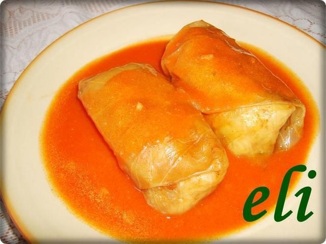 Gołąbki Eli z sosem pomidorowym