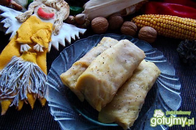 Gołąbki mięsno pieczarkowe 