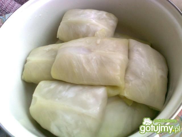 Gołąbki na mięsie wołowym