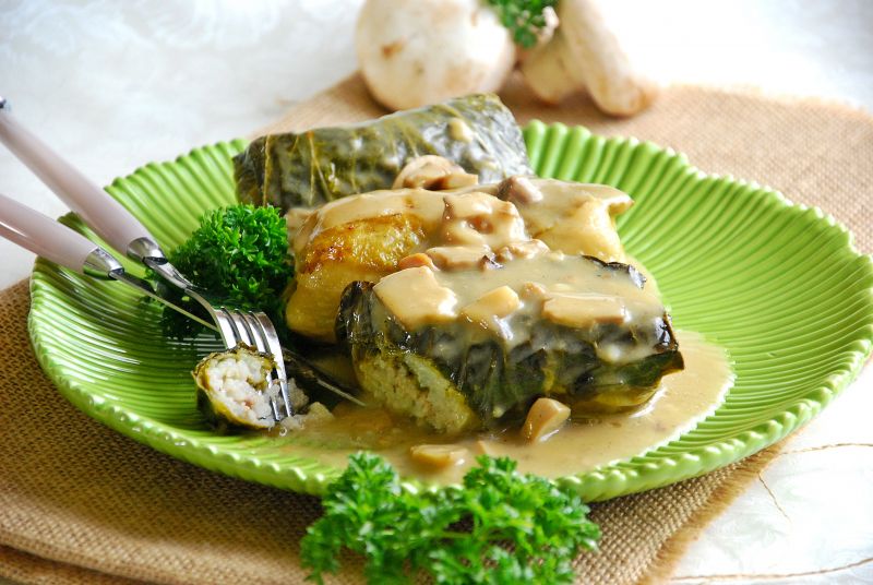 Gołąbki Teściowej (gotowane)