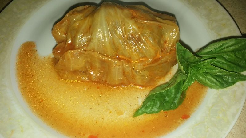 Gołąbki wieprzowo - wołowe