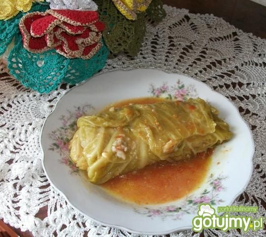 Gołąbki z chilli z sosie z pomidorów