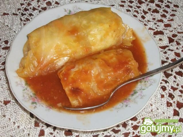 Gołąbki z dziczyzną