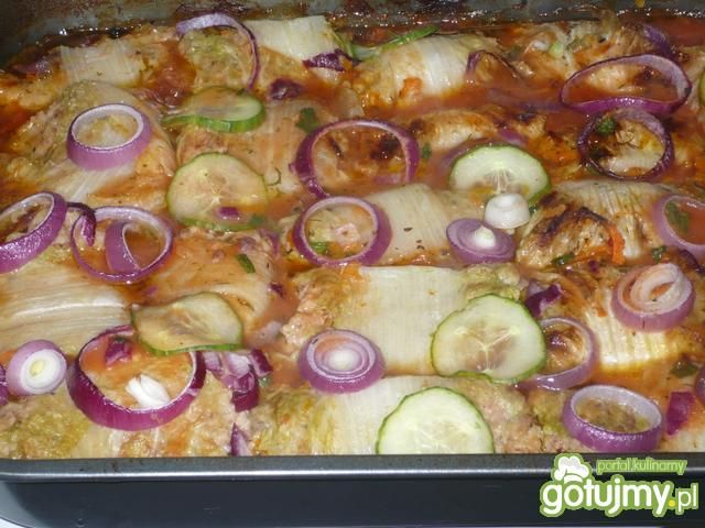 Gołąbki z kapusty pekińskiej