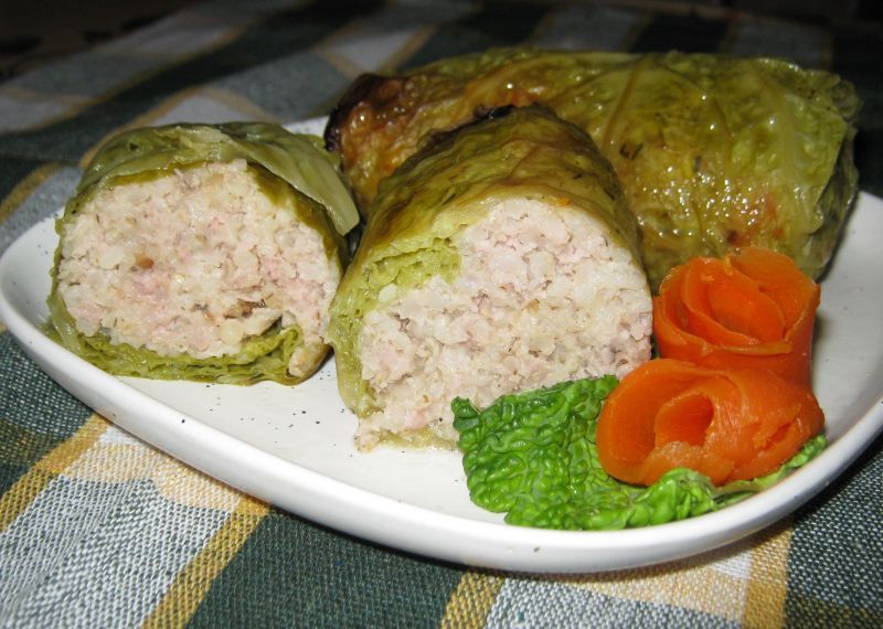 Gołąbki z kaszą