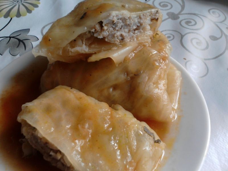 Gołąbki z kaszą gryczaną Gołąbki z kaszą gryczaną