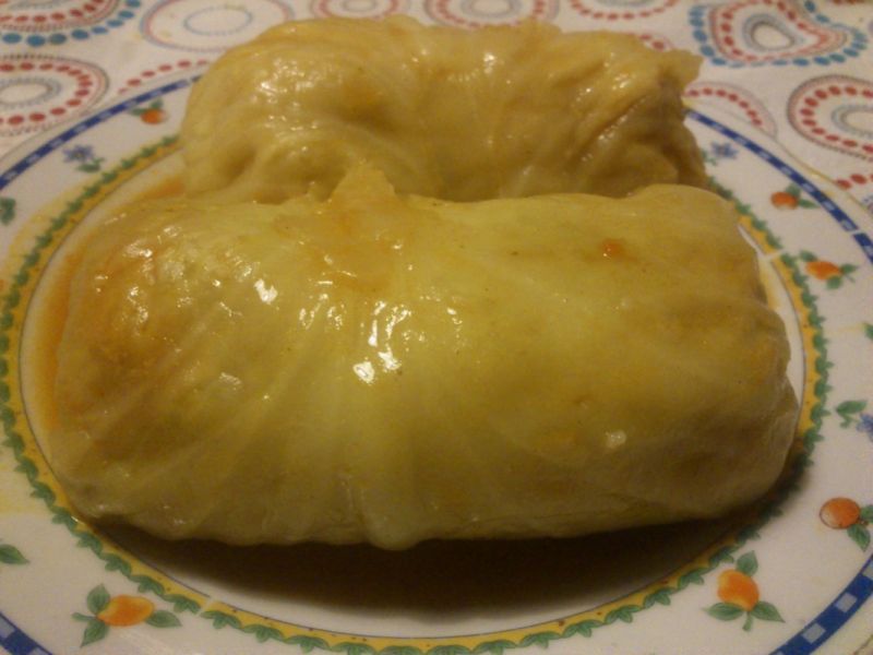 Gołąbki z kaszą jaglaną