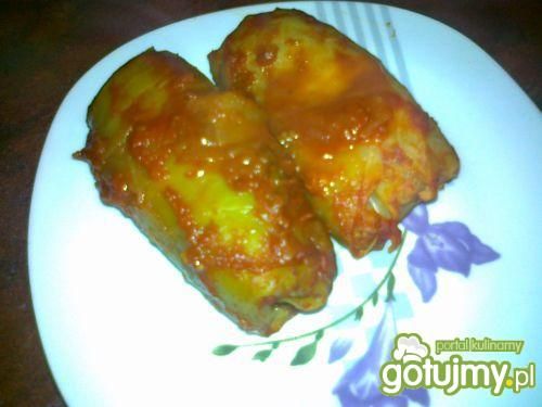 Gołąbki z kaszą, ryżem i mięsem Gołąbki z kaszą, ryżem i mięsem