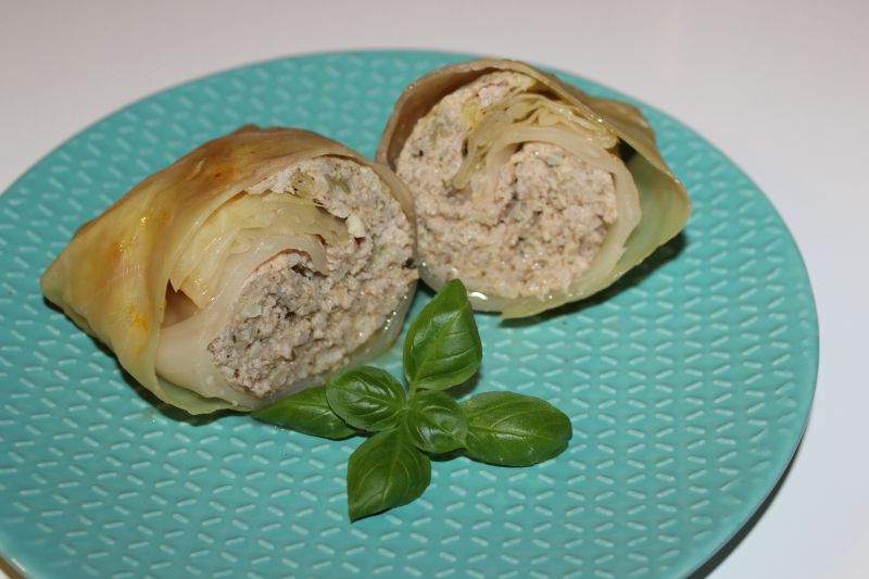 Gołąbki z kiszonej główki kapusty