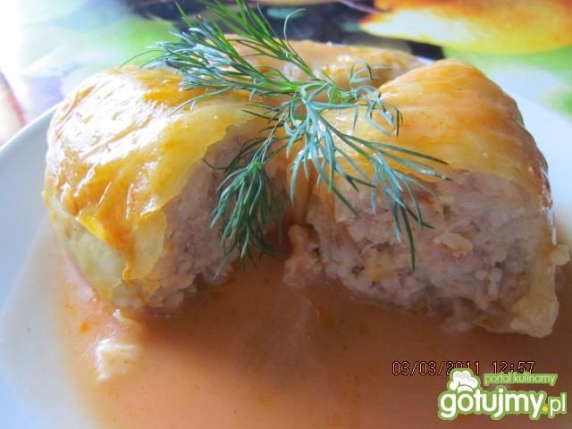 Gołąbki z kiszonej kapusty. Gołąbki z kiszonej kapusty.