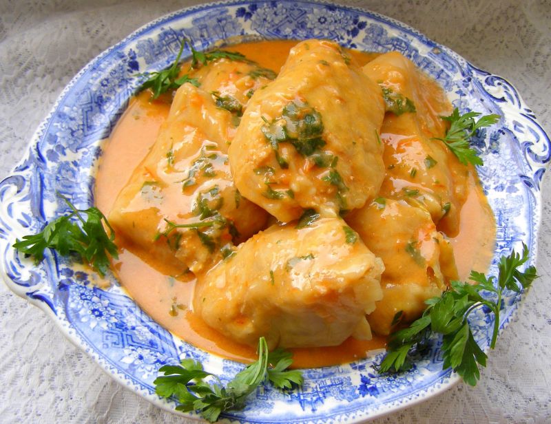 Gołąbki  z łopatki  i z suchym ryżem -szybkowar