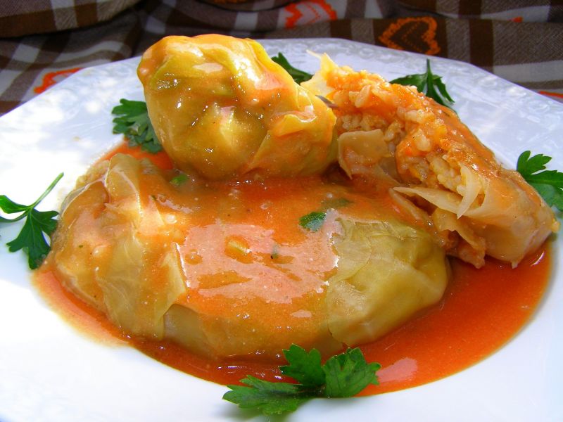 Gołąbki z marchewką z szybkowara Gołąbki z marchewką z szybkowara