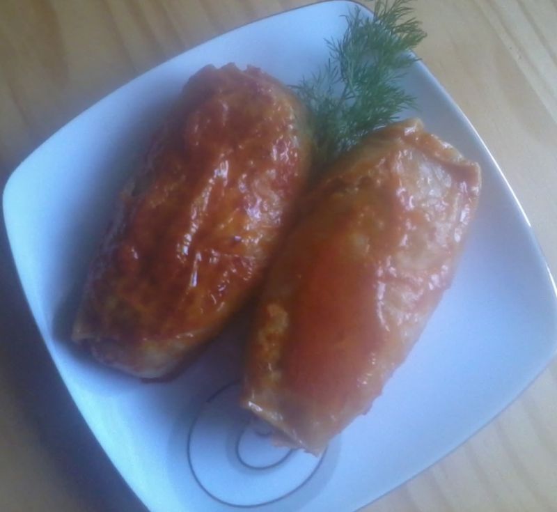 Gołąbki z mięsem i ryżem