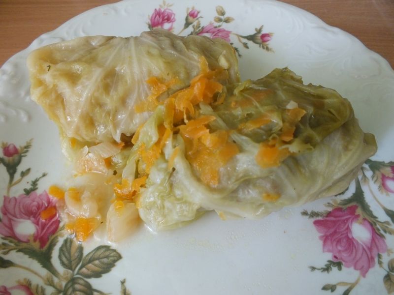 Gołąbki z młodej kapustki