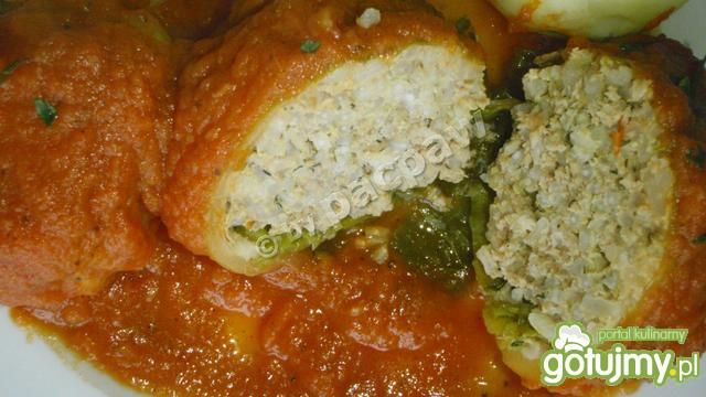 Gołąbki z młodej kapusty 2.