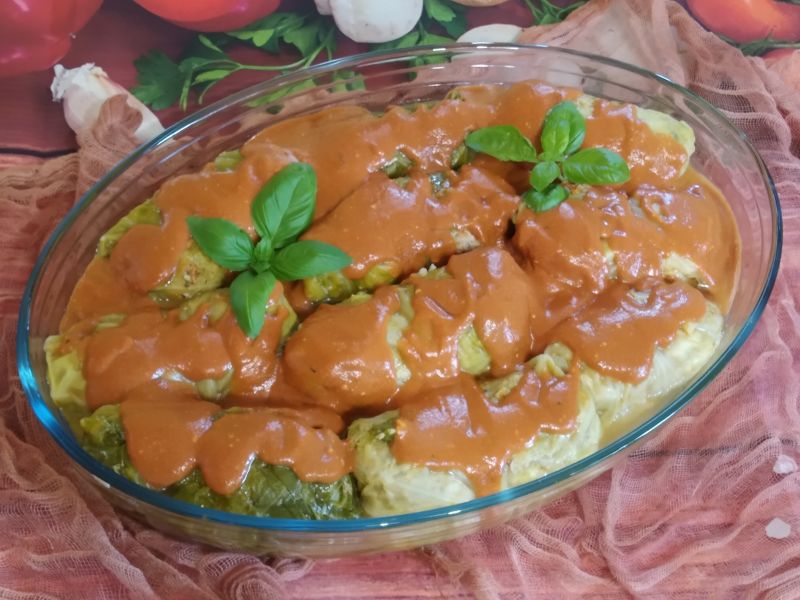 Gołąbki z młodej kapusty