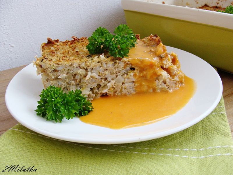 Gołąbki z piekarnika z serem żółtym