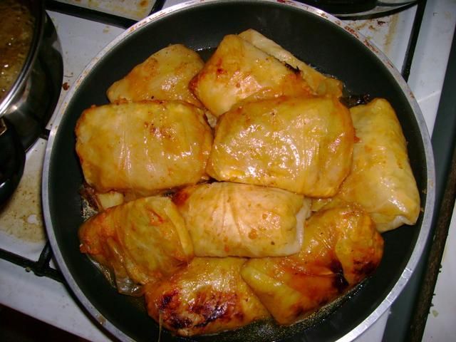 Gołąbki z piersi kurczaka..