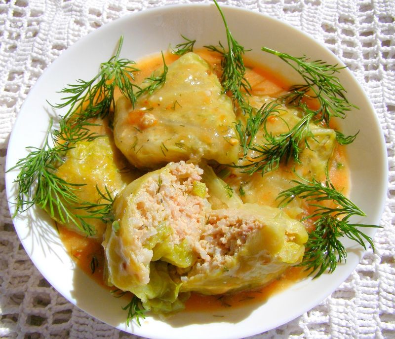 Gołąbki z przyprawą do karkówki z szybkowara