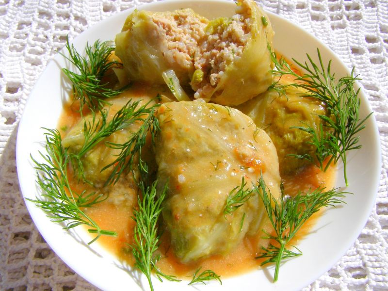 Gołąbki z przyprawą do karkówki z szybkowara