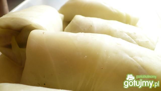 Gołąbki z ryżem i mięsem.