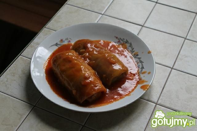 Gołąbki z sosem