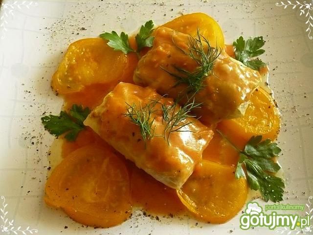 Gołąbki z sosem 2 Gołąbki z sosem 2