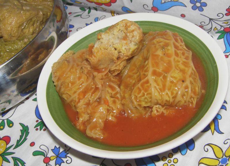 Gołąbki z włoską kapustą z szybkowara