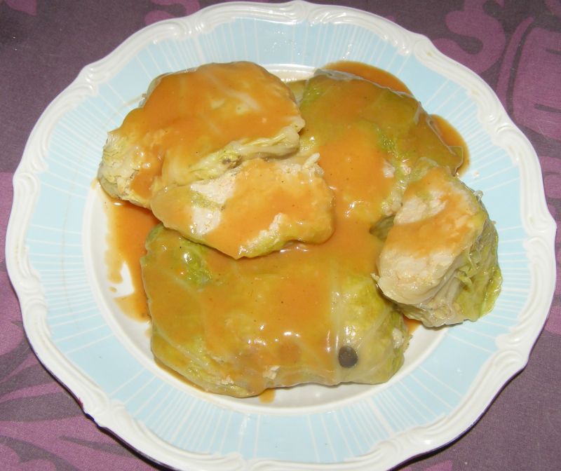 Gołąbki z włoskiej kapusty z szybkowara