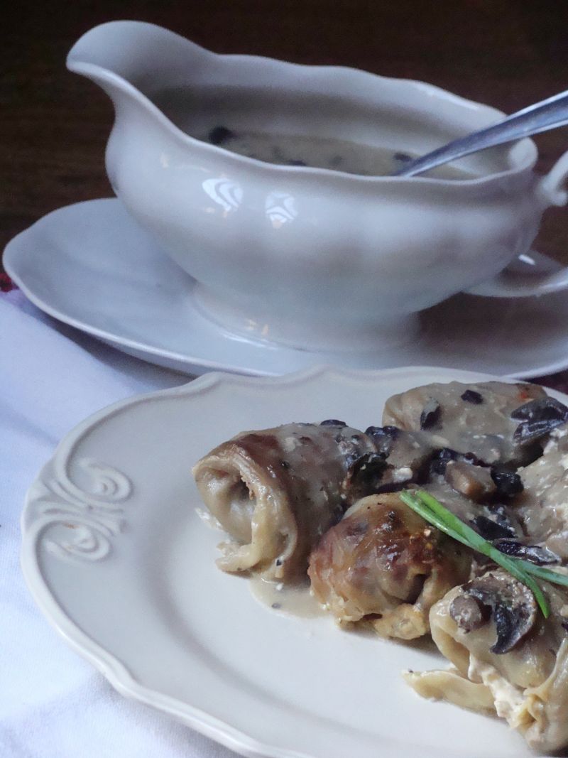 Gołąbki z ziemniakami