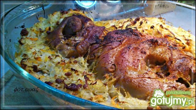 Golonka na kiszonej kapuście